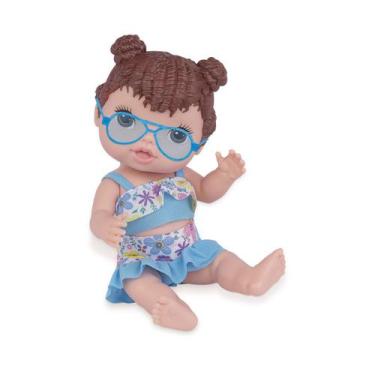 Imagem de Boneca Babys Collection Menina Praia Super Toys - Supertoys