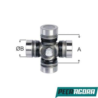 Imagem de CRUZETA CARDAN A 38,80 B 24,60 TEREX PA CARREGADEIRA 72-51