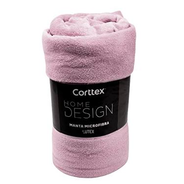 Imagem de Cobertor Microfibra Casal King Manta Coberta Corttex Home Design Antialérgico Super Macio 2,20x2,40 (Lilás Azaléia)