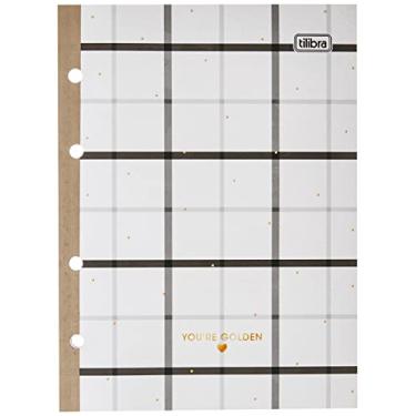 Imagem de Bloco Para Fichario Colegial West Village Tiliflex 80Fls. Pacote Com 04-88309