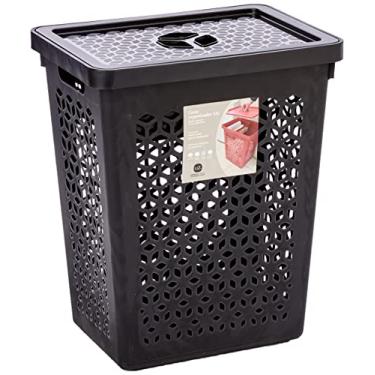 Imagem de Cesto Multiuso 55L Com Tampa/Cesto Organizador M, UZ
