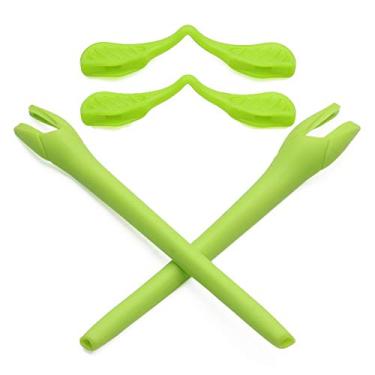 Imagem de Kit de substituição de protetores de nariz para óculos de sol Oakley Radar EV Path – Opt, Verde, One Size