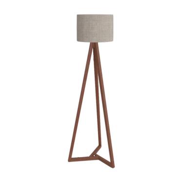 Imagem de Luminária de Piso Classic Bege e Amêndoa