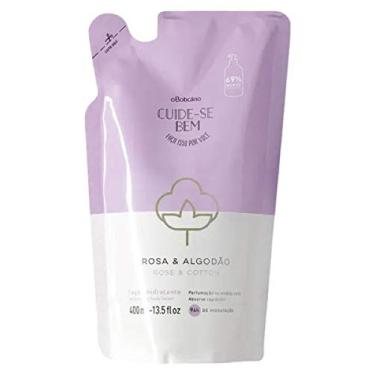Imagem de O BOTICÁRIO REFIL CUIDE-SE BEM HIDRATANTE ROSA & ALGODÃO 400ML