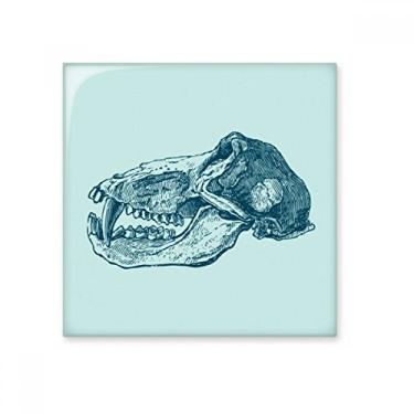 Imagem de Decalque brilhante de azulejo de cerâmica de animal com desenho de flanco