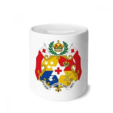Imagem de DIYthinker Tonga Oceania – Porta-moedas com emblema nacional de cerâmica