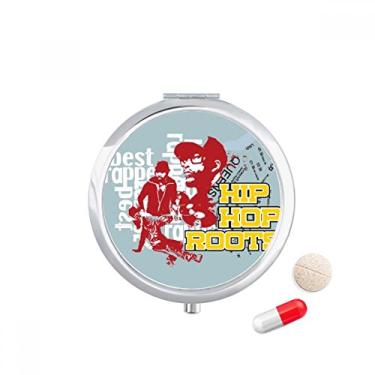 Imagem de Caixa de armazenamento de medicamentos com estampa de hip hop e grafite, para meninos da Culture