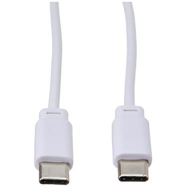 Imagem de 5+, 018-7481, Cabo Tipo C Premium - Tipo C 2 + USB A Femea - 3M - Branco