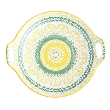 Imagem de Pratos de jantar de cerâmica criativos, pintados à mão, utensílios domésticos para decorar