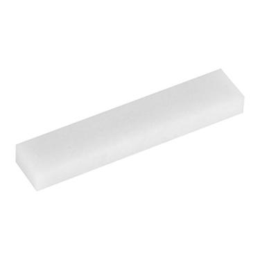 Imagem de CUYT Amolador de facas de 9,5 x 1,9 x 1,9 cm, pedra de afiar faca, polimento leve e usável para afiar facas de cozinha tesouras (jade branco 8000 mesh)