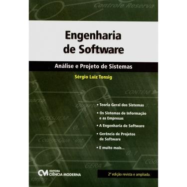 Imagem de Livro - LIVRO ENGENHARIA DE SOFTWARE - ANALISE E PROJETO D