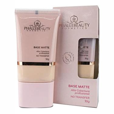 Imagem de Base Matte Alta Cobertura Cor 2 Phallebeauty 30g