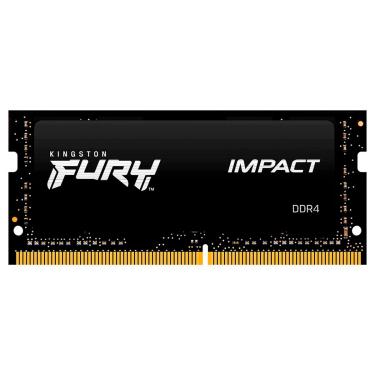 Imagem de Memória Gamer Para Notebook Kingston Fury Impact, 16GB, DDR4, 3200MHz, CL20 - KF432S20IB/16