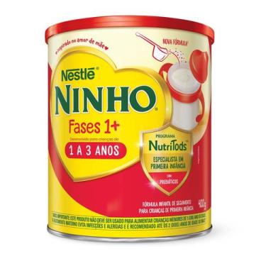 Imagem de Fórmula Infantil Ninho Fases 1+ De 1 A 3 Anos - Lata 400G - Nestlé