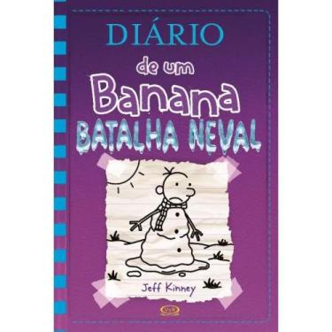 Imagem de Livro Diário Um Banana Batalha Neval Jeff Kinney Vr Editora