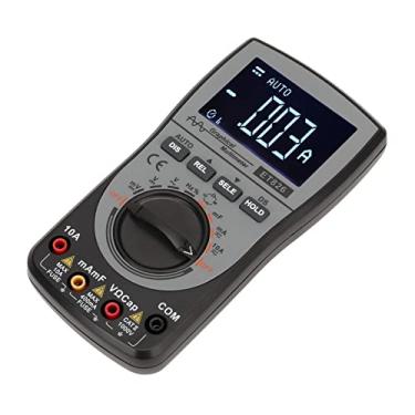 Imagem de Multímetro Osciloscópio Portátil, Desligamento Automático Com Fusível Duplo Display Retroiluminado de Alta Precisão 2 Em 1 Osciloscópio Portátil Faixa Manual Automática para