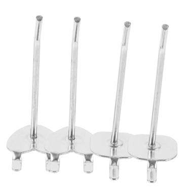 Imagem de OSALADI 20 Peças Gancho De Placa De Pegboard Gancho De Prateleiras Gancho De Pegboard Para Ganchos De Garagem Para Ganchos Utilitários De Pegboard Cabides De Garagem Pegboard Estacas 7C