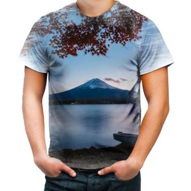 Imagem de Camiseta Desgaste Monte Fuji Japão Vulcão Japan Vulcan 1 - Kasubeck St