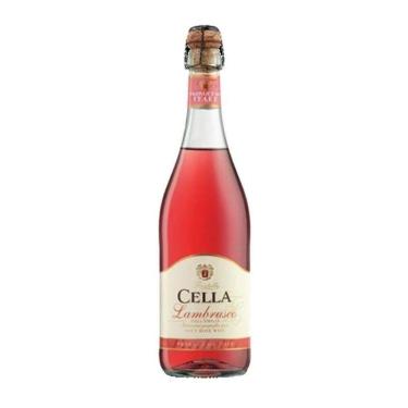 Imagem de Frisante Lambrusco Dell emilia Cella Rose 750ml