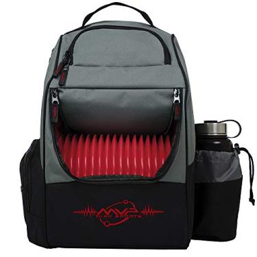 Imagem de Mochila esportiva MVP Disco de golfe Disco de ônibus Mochila, Gray/Red