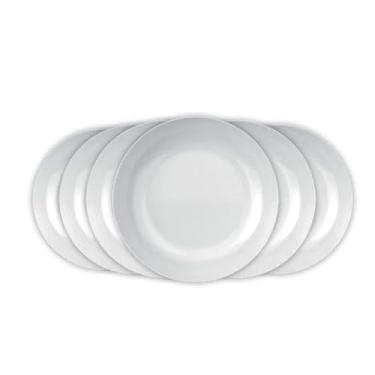 Imagem de Jogo de Pratos Fundo Nadir Opaline Blanc com 6 peças