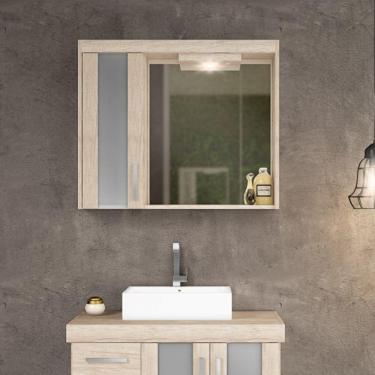 Imagem de Espelheira Atacama 1 Porta Darabas Agardi Mezzo Blanco