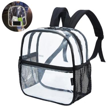 Imagem de Mochila transparente, mochila impermeável saco escolar, (um si