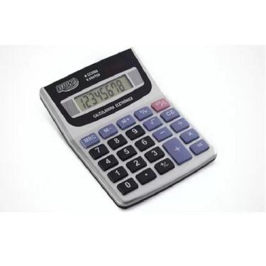 Imagem de Calculadora De Mesa Comercial Escritorio 8 Digitos Cc2000 - Brw