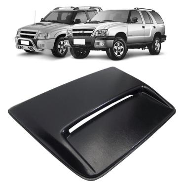 Imagem de Scoop Entrada Ar S10 Blazer 1995 a 2011 Aplique Capo Preto