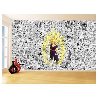 Imagem de Papel De Parede 3D Dragon Ball Goku Gohan Anime 3,5M Dbz607