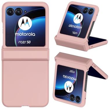 Imagem de NINKI Capa compatível com Moto Razr 2024 com proteção de dobradiça, capa para Moto Razr 50 Motorola Razr 2024, capa protetora fofa para celular Motorola Razr 50 nova capa de telefone Moto Razr 2024