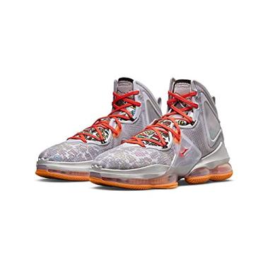 Imagem de Nike T nis de basquete masculino Lebron XIX 48 cm Space Jam, Cinza neblina/verde Roma, 39 BR