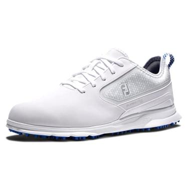 Imagem de FootJoy Sapato de golfe masculino Superlites Xp, branco/azul, 10