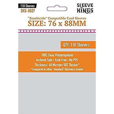 Imagem de Premium Card Sleeves - Zombicide Compatible (76mm x 88mm) 110 Sleeves per Pack