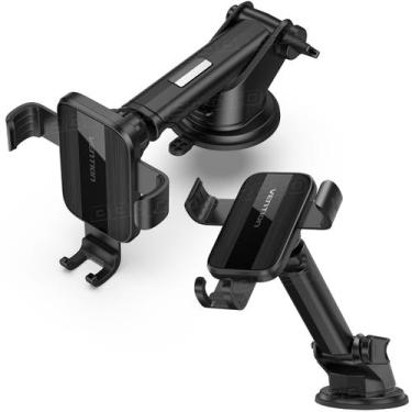 Imagem de Suporte Veicular Celular Gps Carro Com Ventosa Forte Vention