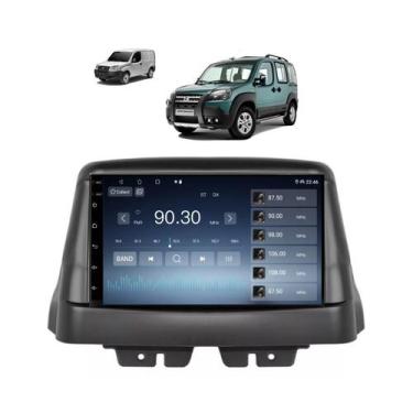 Imagem de Kit Multimidia Doblo 02 / 21 mold preta 7 Pol Carplay AndroidAuto USB 