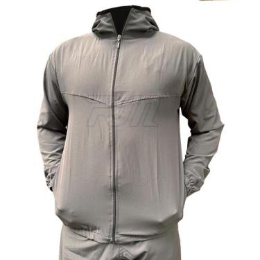 Imagem de Blusa Corta Vento Liso com Capuz Agasalho Dry-fit  - RM Fabricacao, Ci