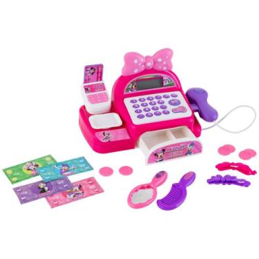 Imagem de Caixa Registradora Infantil Loja de Laços da - Minnie Multikids 7 Peça