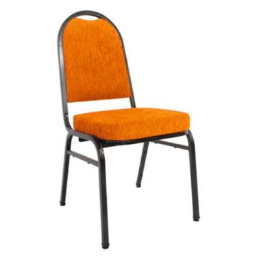 Imagem de Cadeira para Hotel e Auditório Linha Hotel Laranja - Design Office Móv