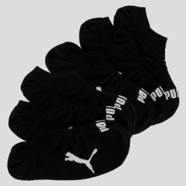 Imagem de Kit Meia Puma Sapatilha 6 pares, 39-43