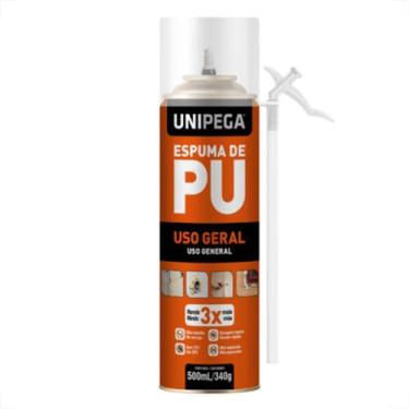 Imagem de Espuma expansiva de poliuretano unipega 500ml  340g