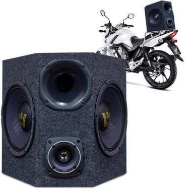 Imagem de Caixa Propaganda Volante Para Moto 10 Polegadas 600w Rms - Oestesom
