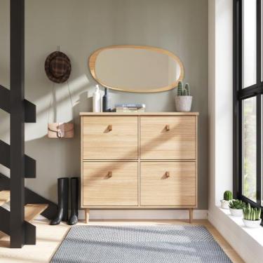 Imagem de Sapateira de Parede Nala 4 Portas - Casavee, Tauari