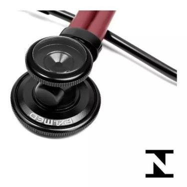 Imagem de Estetoscópio Duplo Rappaport P.A Med Profissional - Cores,  Vinho