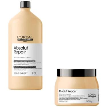 Imagem de Condicionador 1500Ml E Máscara 500Ml Loreal Absolut Repair - Loreal Pr