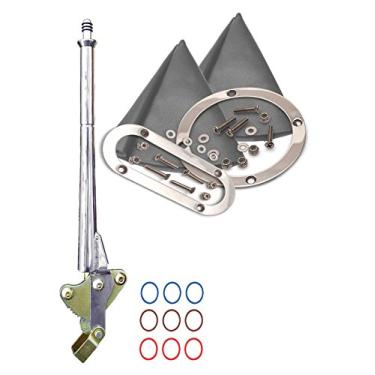 Imagem de American Shifter 492803 Kit de câmbio (15,24 cm TH200 E Kit de acabamento de manilha de cabo de freio para EC7F6)
