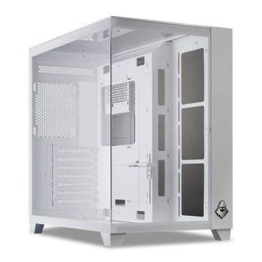 Imagem de Gabinete Gamer Mancer CV550, Mid-Tower, Lateral de Vidro, Branco, MCR-