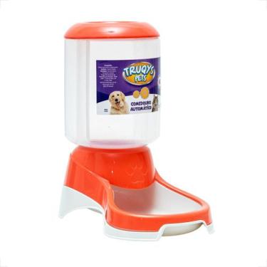 Imagem de Comedouro Automático Truqys Pets Coral com Galão - 1Kg