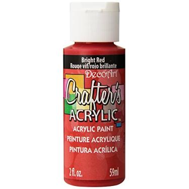 Imagem de DecoArt Tinta acrílica Crafter, 60 g, vermelho brilhante