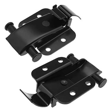 Imagem de Micro Traders 2 peças de dobradiça de porta traseira de carro auto porta traseira suporte suporte guia localizador para Sprinter Crafter A9067600428 peças de reposição automotiva